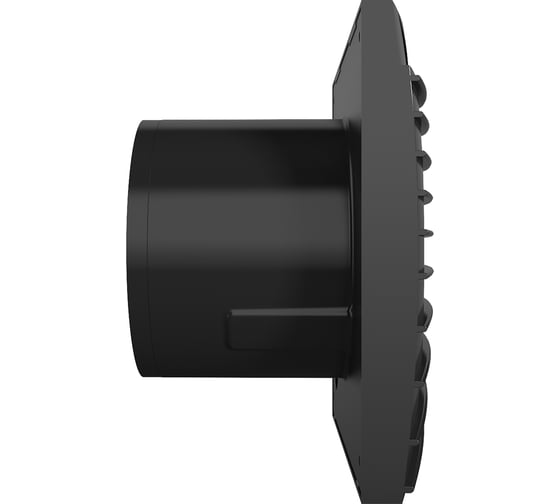 Изображение товара Осевой вытяжной вентилятор DICITI SILENT 4C Matt black, диаметр 100 мм, декоративный 90-03712