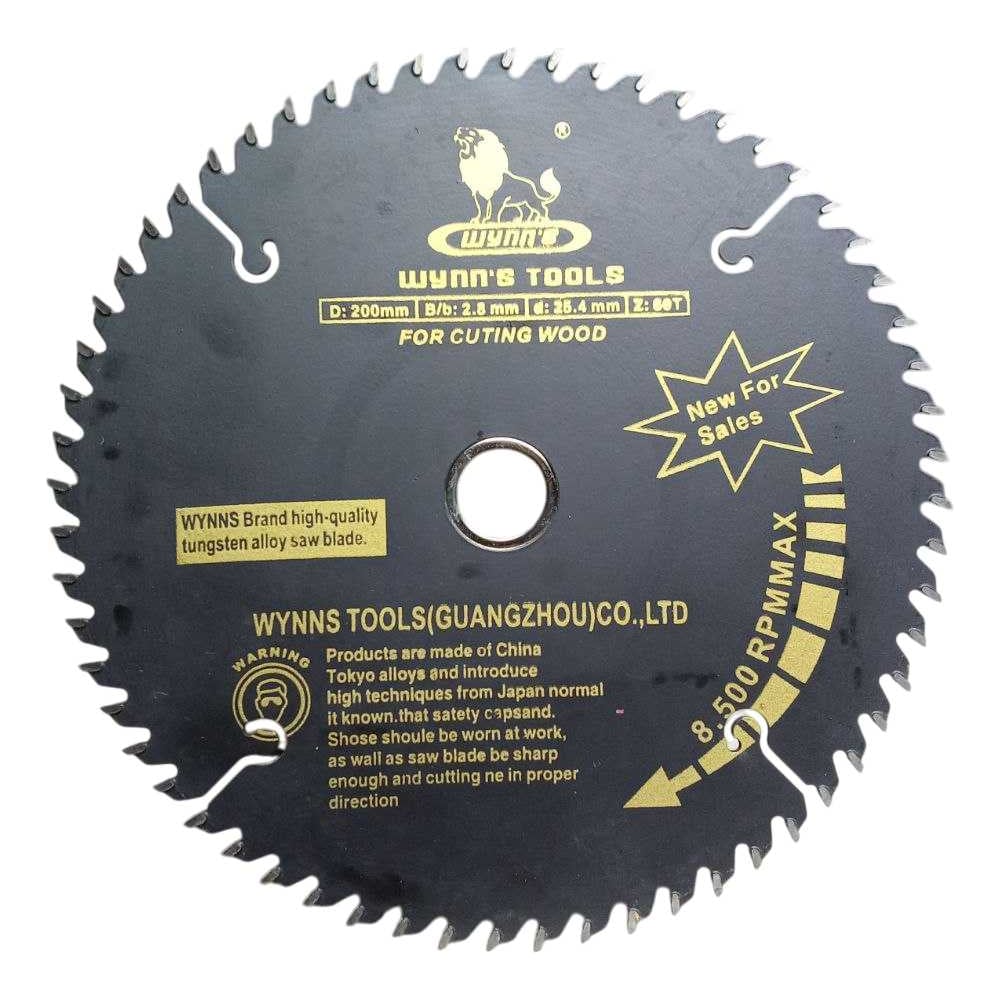 Изображение товара Диск пильный WYNNS 200х25,4/20мм, 60 зубьев, для дерева