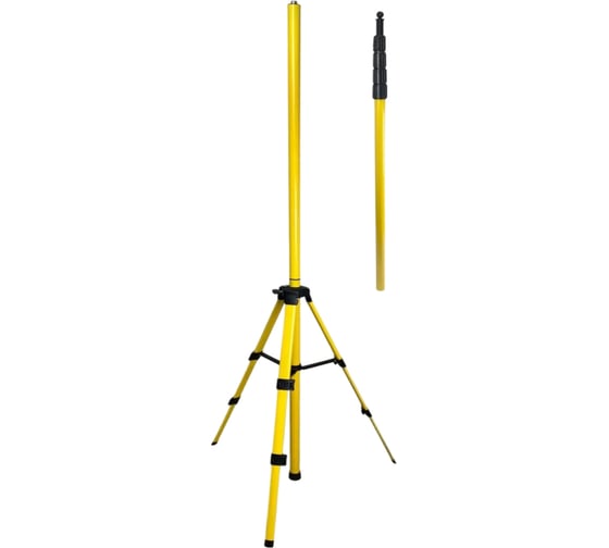Изображение товара Штанга телескопическая AktiTool 5 метров, с треногой 103311