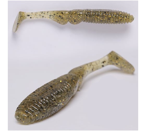 Изображение товара Съедобные виброхвосты Lucky John MISTER GREEDY, длина 9.9 см, цвет S01, 5 шт. 140116-S01