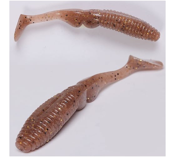 Изображение товара Съедобные виброхвосты Lucky John MISTER GREEDY, длина 9.9 см, цвет S07, 5 шт. 140116-S07