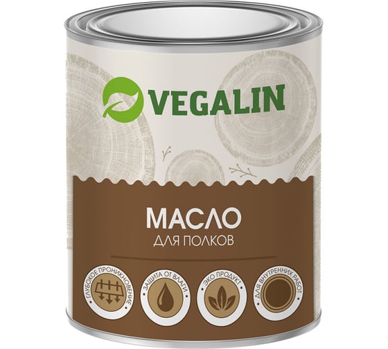 Изображение товара Масло для полков VEGALIN 0,75 л 401210