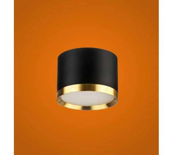 Изображение товара Светильник спотовый iSVET GXL-101 под лампу GX53, черный, латунь GXL-101-2-6