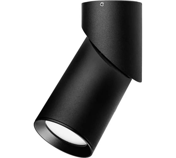 Изображение товара Поворотный спот светильник iSVET для лампы GU10 MR16, потолочный, настенный бра MRL-102 черный MRL-102-2-4