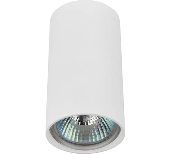 Изображение товара Светильник точечный De Fran накладной, белый GU10 220В 60Вт, d55хh100мм, AL-2502 WH