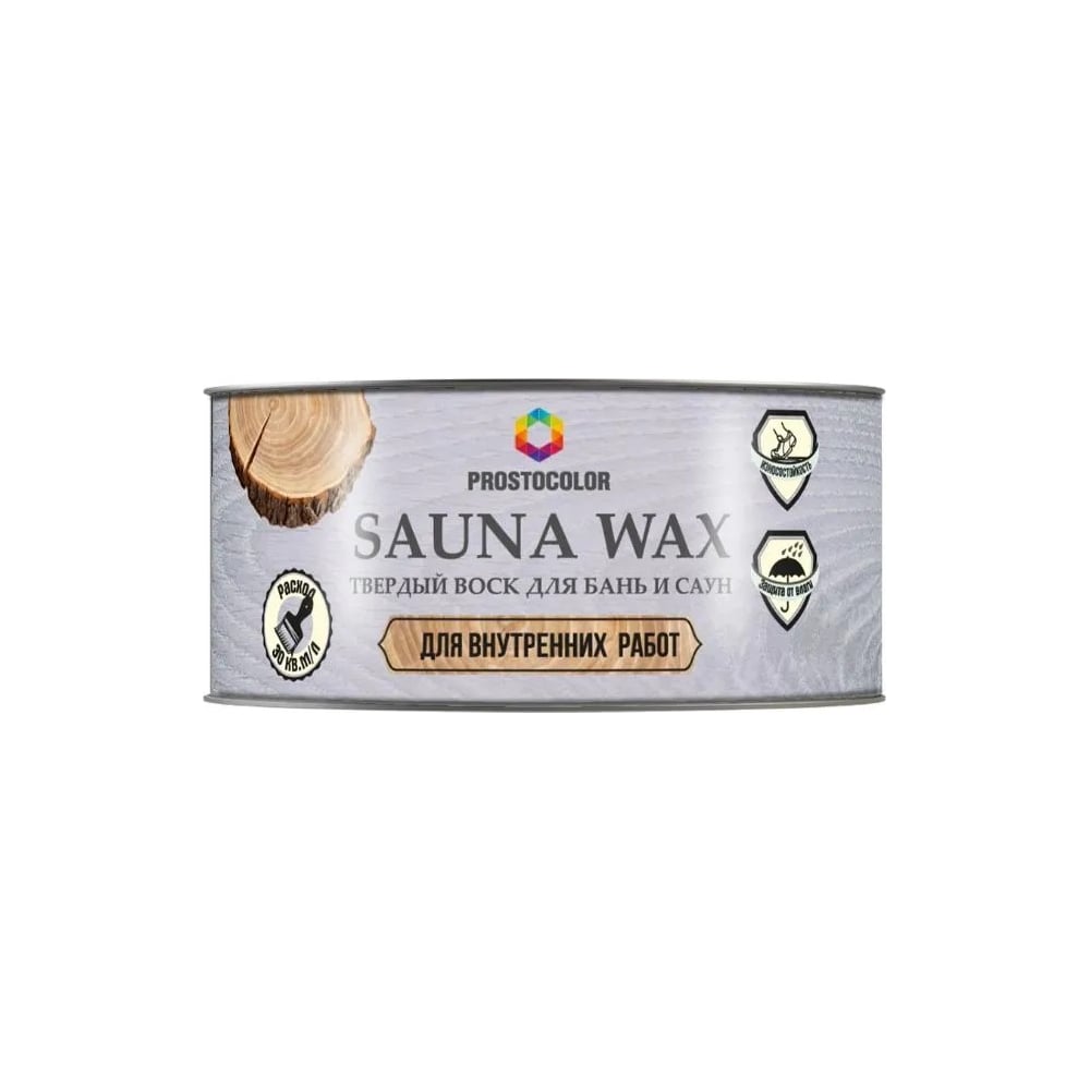 Изображение товара Воск для бань и саун PROSTOCOLOR SAUNA WAX 0.3 л