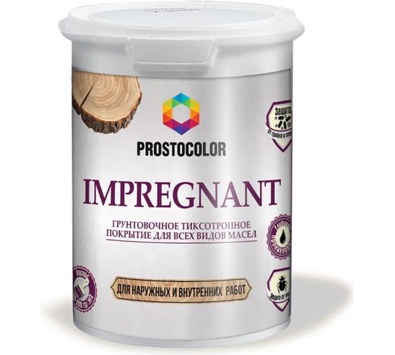 Изображение товара Грунт для масла PROSTOCOLOR IMPREGNANT ПРОСТОКОЛОР 2.5 л 201119