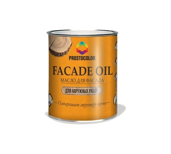 Изображение товара Масло для Фасада PROSTOCOLOR ПРОСТОКОЛОР дуб 10 л 101237-1