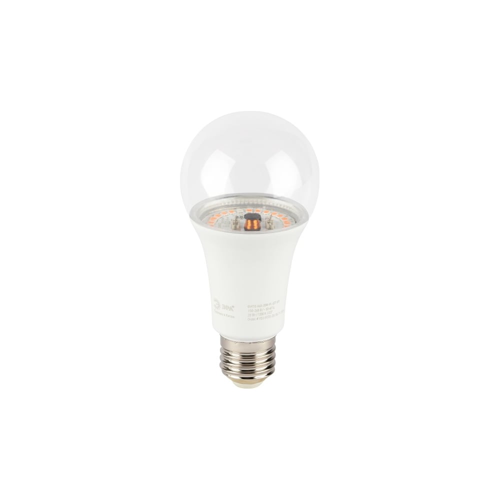 Изображение товара Фитолампа для растений светодиодная ЭРА GREEN LINE ФИТО A65-20W-PL-E27-GR розового свечения, 20 Вт Б0068597 Изображение товара Фитолампа для растений светодиодная ЭРА GREEN LINE ФИТО A65-20W-PL-E27-GR розового свечения, 20 Вт Б0068597