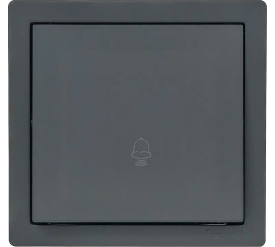 Изображение товара Кнопка звонка Lezard LETO графит 752-3400-103