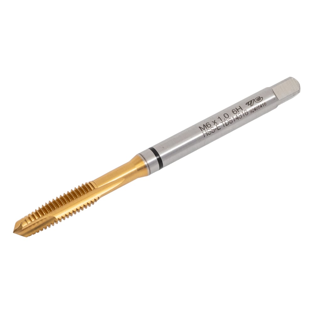 Изображение товара Метчик из быстрорежущей стали YG-1 COMBO HSS-E DIN371 для метрической резьбы M6 шаг 1 мм