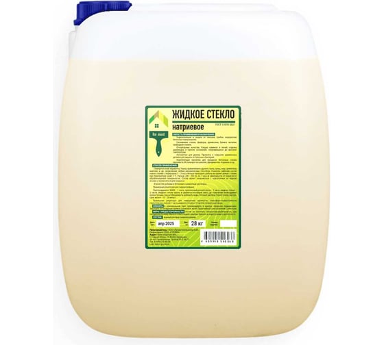 Изображение товара Стекло натриевое жидкое Re:mont канистра, 28 кг, RUF-004-0007