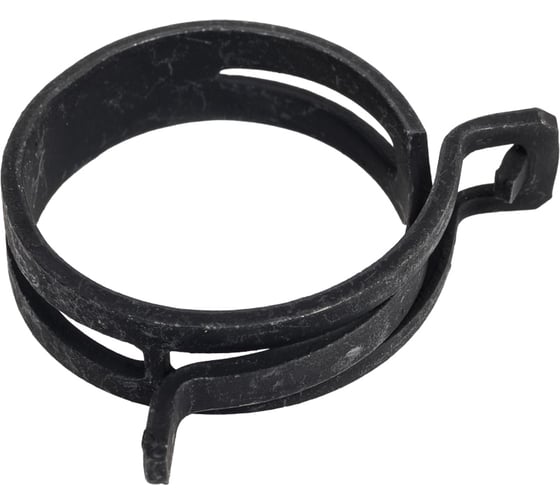 Изображение товара Хомут пружинный AIRLINE 42 (37,5-44,5/12мм), мин.40,5мм, самозажимной, хром-цинк(dacromet),черный (25 шт.) ADSH025