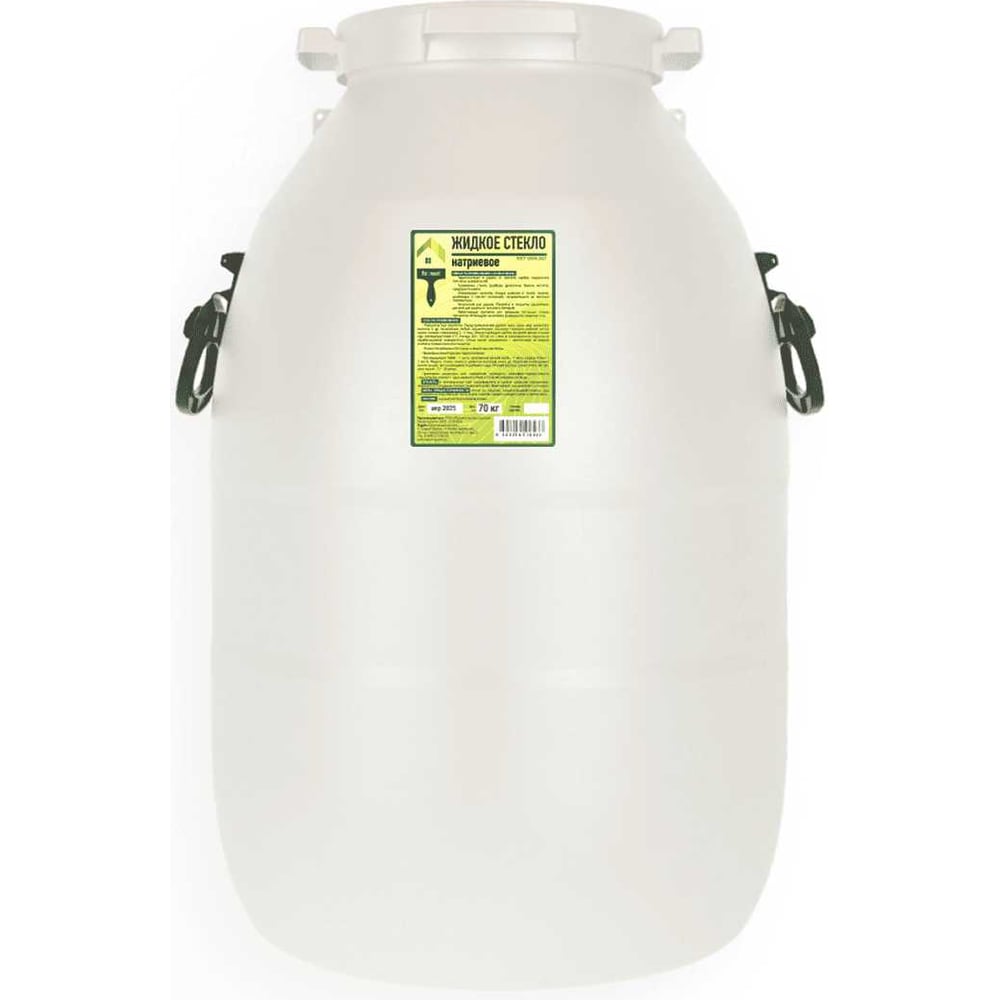 Изображение товара Жидкое натриевое стекло Re:mont бидон 70 кг для строительных материалов