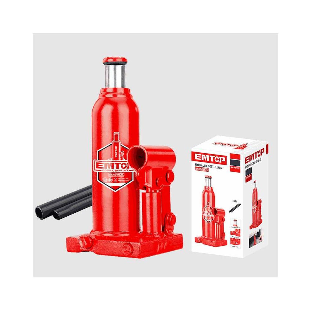 Изображение товара Гидравлический домкрат Emtop 4 тонн модель EHJK1041