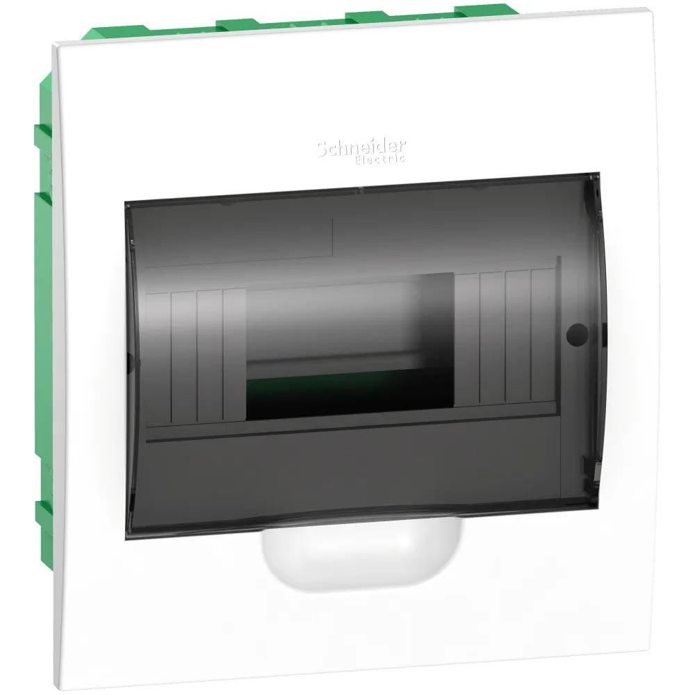 Изображение товара Щит Systeme Electric ЩРВ-П-8 встраиваемый с прозрачной дверцей 8 модулей