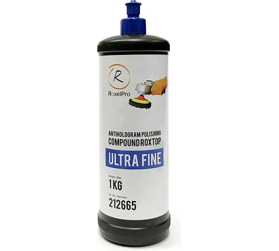 Изображение товара Антиголограммная полировальная паста ROXTOP ULTRA FINE, серая, 1 кг RoxelPro 212665