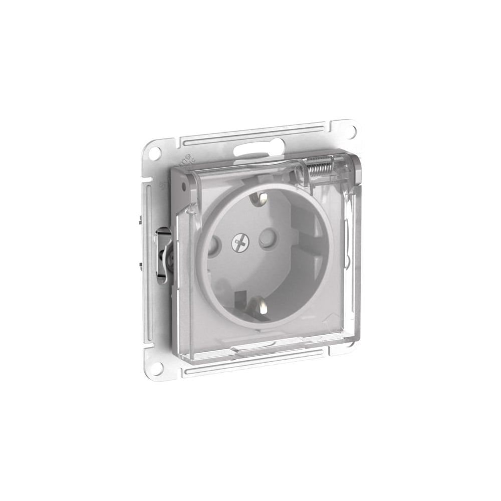 Изображение товара Розетка Systeme Electric ATLASDESIGN AQUA с заземлением IP44 16А механизм