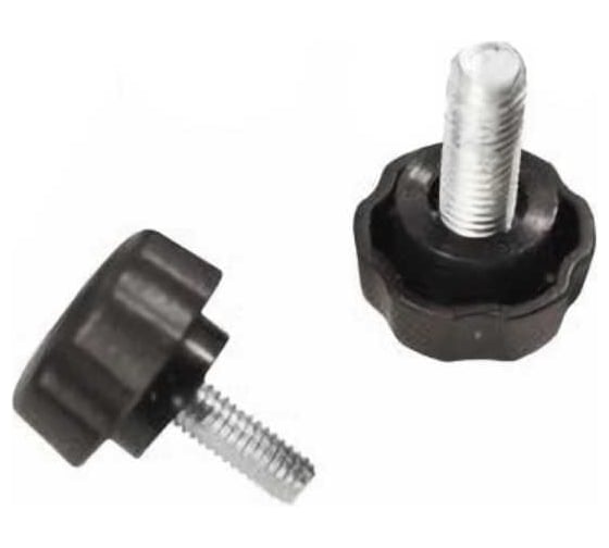 Изображение товара Ручка фиксатор барашек 23 Болта d 25, с болтом М6x25, 10 шт 35-0410ф10