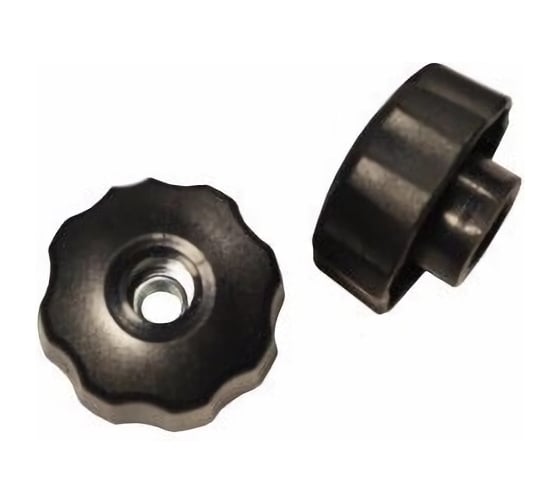 Изображение товара 23 Болта Ручка фиксатор барашек сквозная d 42 мм с гайкой М10, 4 шт. 23 БОЛТА 35-1410ф4