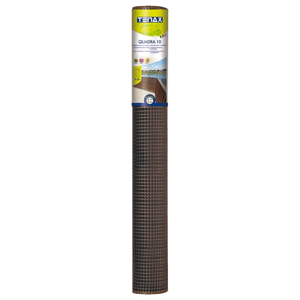Изображение товара Сетка универсальная TENAX SpA Quadra 10, размер 1x10 м, цвет коричневый, 00-00001713