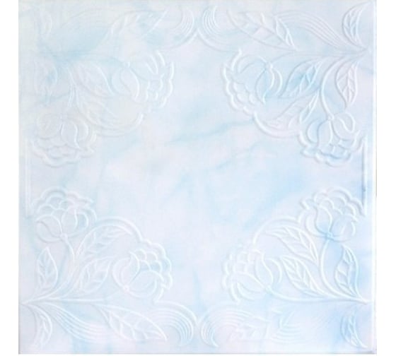 Изображение товара Плита потолочная ООО Гранд Пак KINDECOR, голубая 204-97 4 кв.м 313
