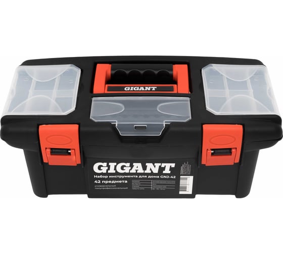 Изображение товара Универсальный набор инструмента для дома, 42 предмета Gigant GNJ-42