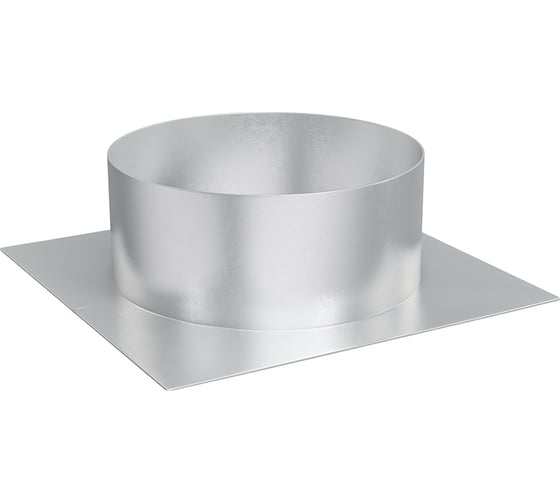 Изображение товара Плоское основание ERA ТДПО фланец D100 295x295 оцинк.сталь ТДПО-100ц