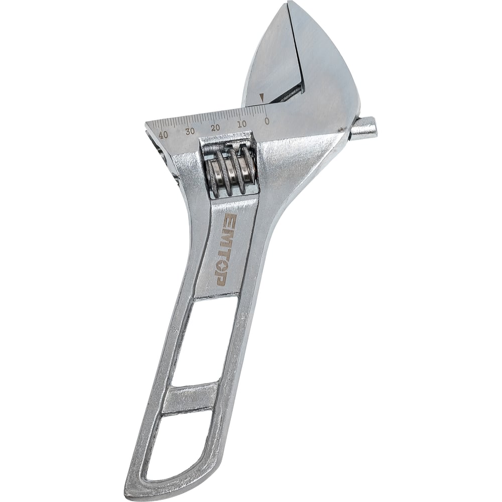 Изображение товара Разводной ключ emtop 200 мм (8"), регулируемый зажим 0-43 мм