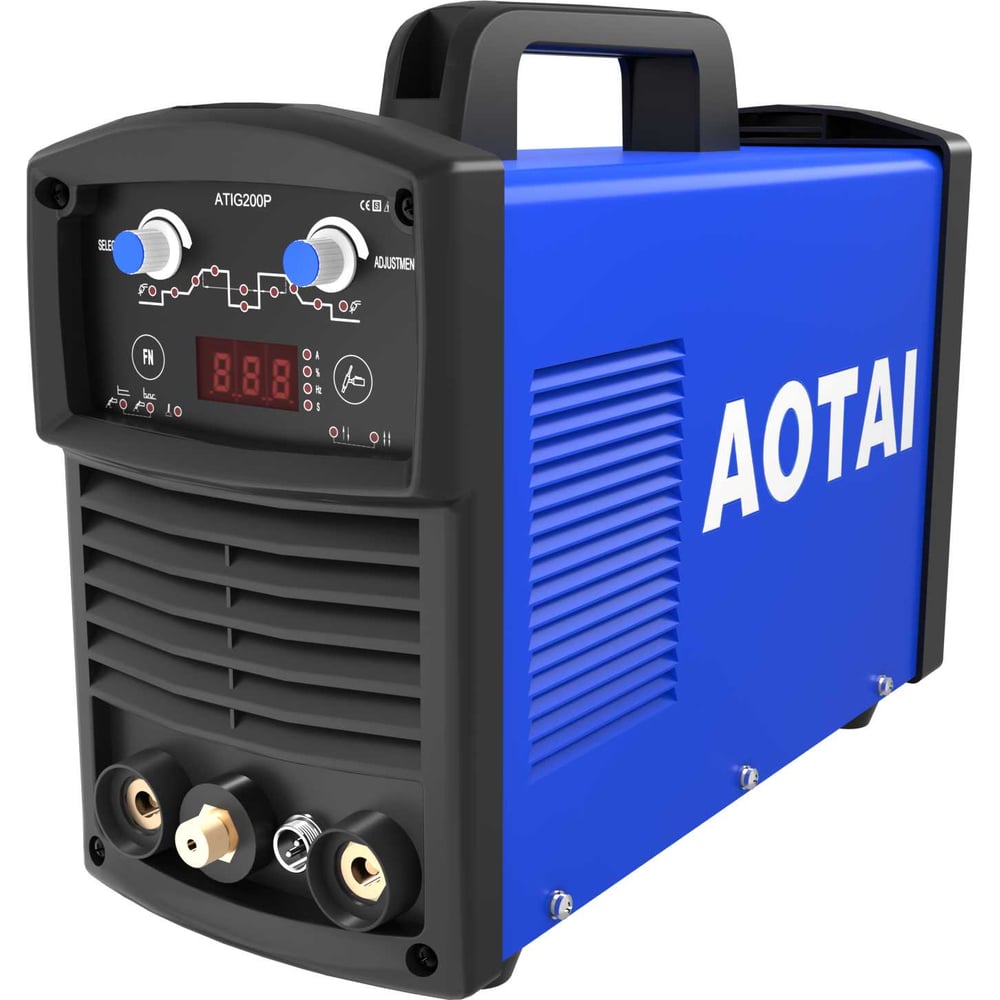 Изображение товара Источник сварочный AOTAI ATIG 200 P с сетевым кабелем и импульсным режимом