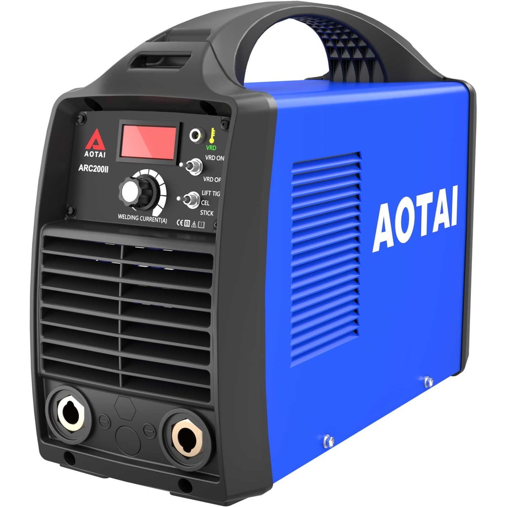 Изображение товара Инверторный сварочный источник AOTAI ARC 200II с дисплеем и TIG сваркой 3 м