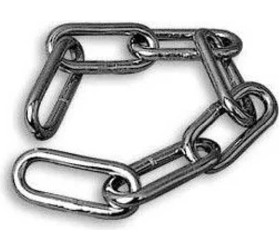 Изображение товара Цепь длиннозвенная BlackWeldd 3 оцинкованная DIN763 (60м) 144993