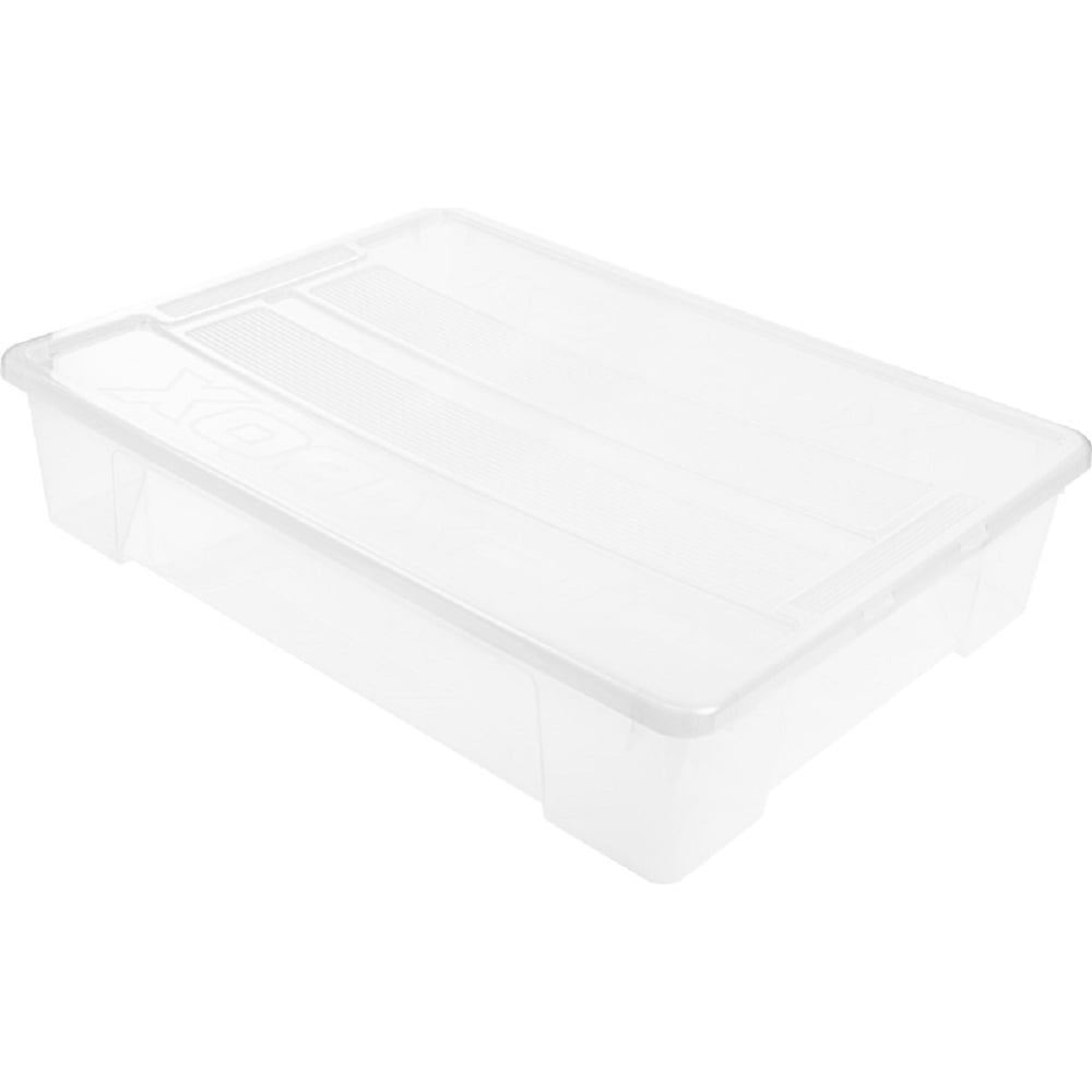 Изображение товара Ящик Restola TEX BOX 785x588x172 61л прозрачный универсальный пластиковый контейнер