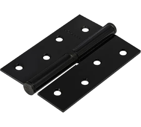 Изображение товара Петля стальная с подшипником MORELLI MSND 100X70X2.5 BL R, правая, цвет - черный 9015130