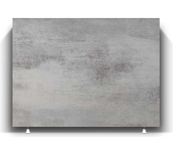 Изображение товара Экран под ванну торцевой ALAVANN МДФ Rita/Slot 0.7, серый бетон ALV0767002