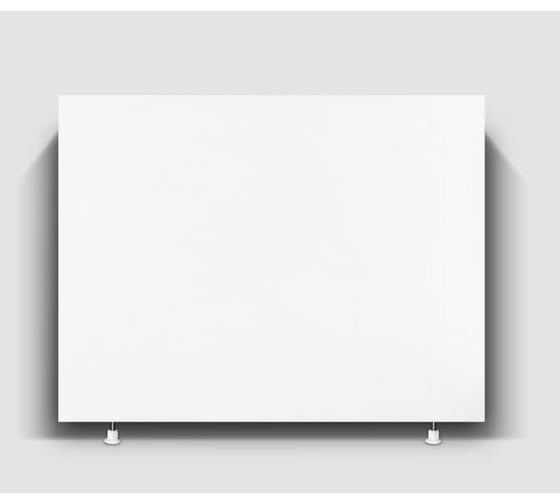 Изображение товара Экран под ванну торцевой ALAVANN МДФ Rita/Slot 0.7, белый ALV0767001