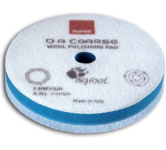 Изображение товара Круг полировальный меховой RUPES жесткий (синий) 125 мм 9.NW130H В0000000203398