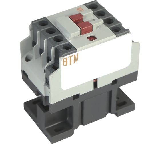 Изображение товара Контактор электромагнитный ВТМ КМ-103-12А-230АС-(1з+1р)УХЛ4-А ВТМ00092888