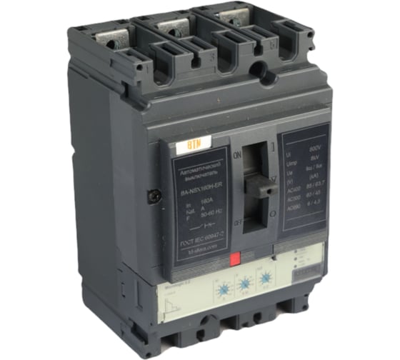 Изображение товара Выключатель автоматический ВТМ ВА-NSX160H-ER-3P(63-160A) ВТМ00092968