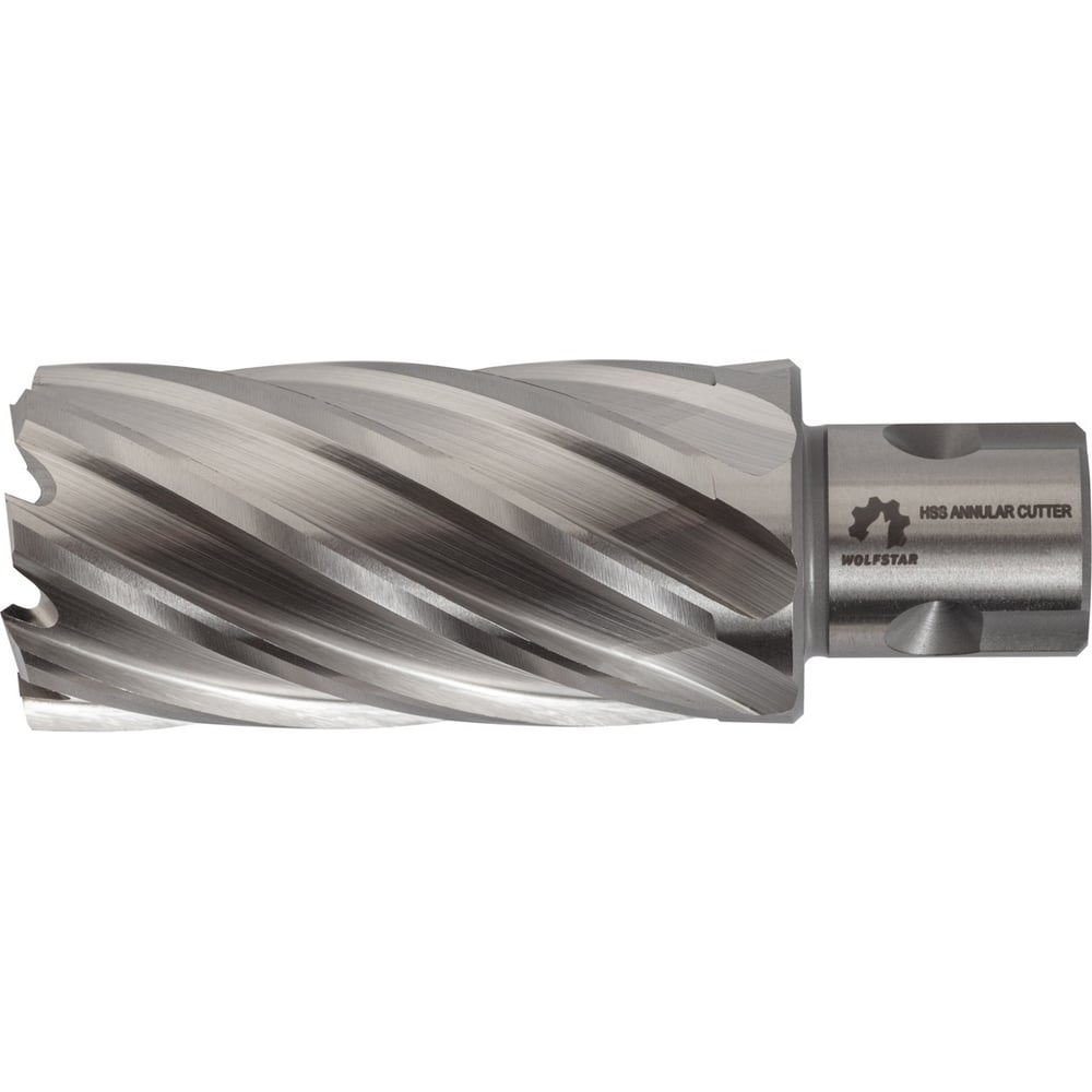 Изображение товара Сверло корончатое по металлу WOLFSTAR 26x55 мм с хвостовиком Weldon 19 мм