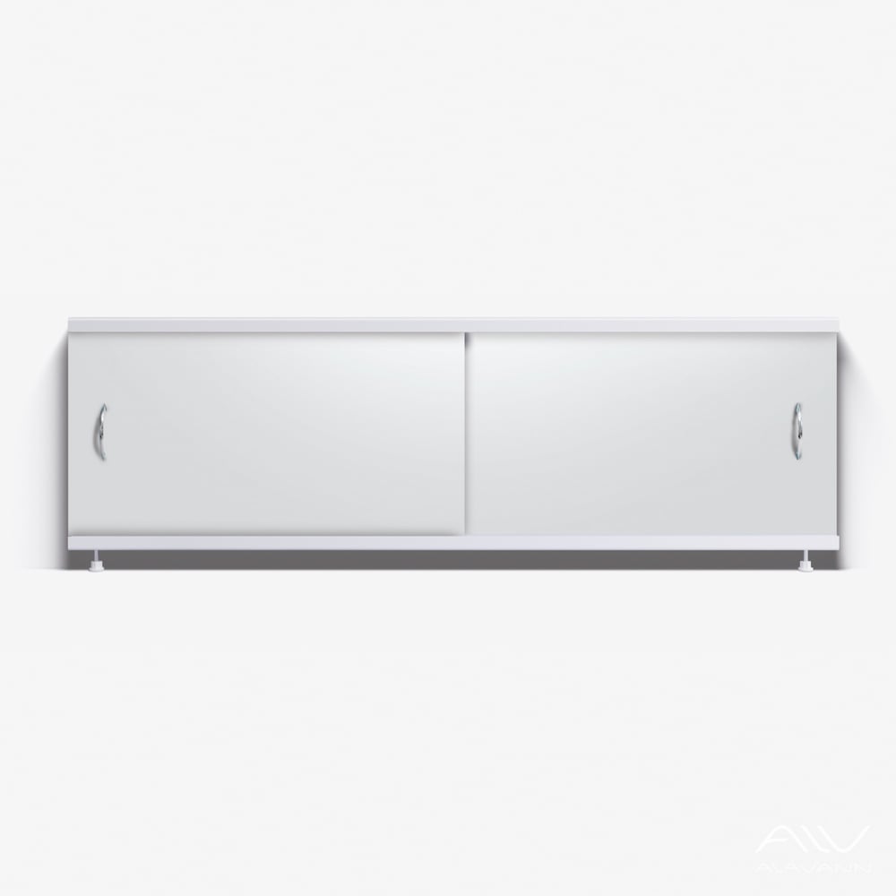 Изображение товара Экран под ванну ALAVANN Classic Plus 1,7 Белый раздвижной из полистирола