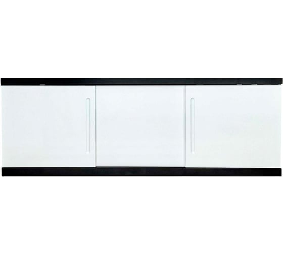 Изображение товара Экран под ванну ALAVANN МДФ Alt Black 1,7 белый ALV1203001