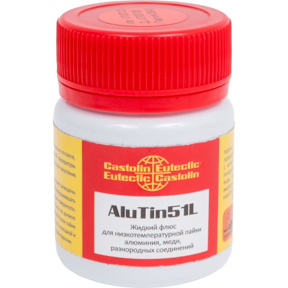 Изображение товара Флюс для пайки алюминия CASTOLIN AluTin 51L 50 г активный жидкий