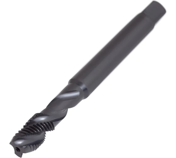 Изображение товара Метчик ТОЧИНТЕХ м/р М12x1,25, Р6М5/М2 DIN376 BLACK OXIDE, с винтовой канавкой tn40104