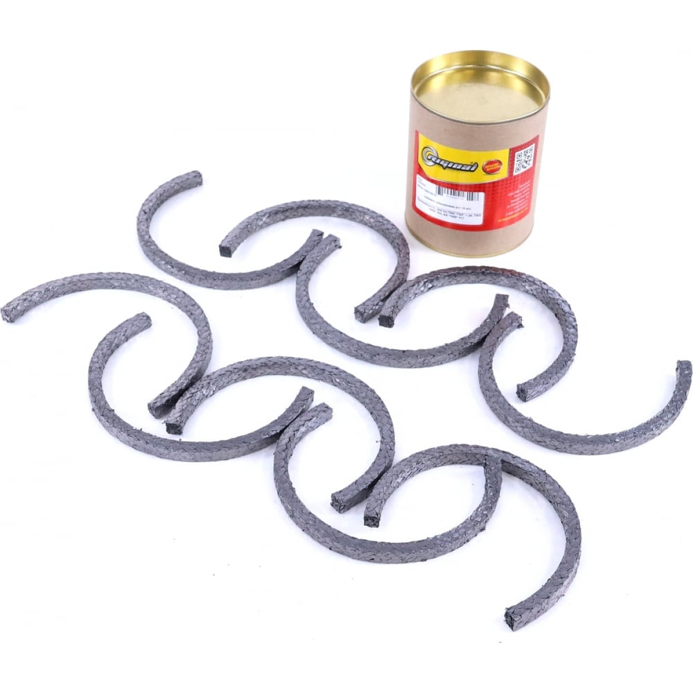 Изображение товара Набивка сальниковая Riginal для а/м ЗМЗ 402, УМЗ 417, 8x8 мм, 10 шт