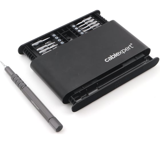 Изображение товара Отвертка с набором бит Cablexpert, 21 предмет TK-SD-09R