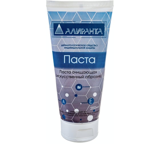 Изображение товара Очищающая паста АЛИРАНТА искусственный абразив, 200мл 20011