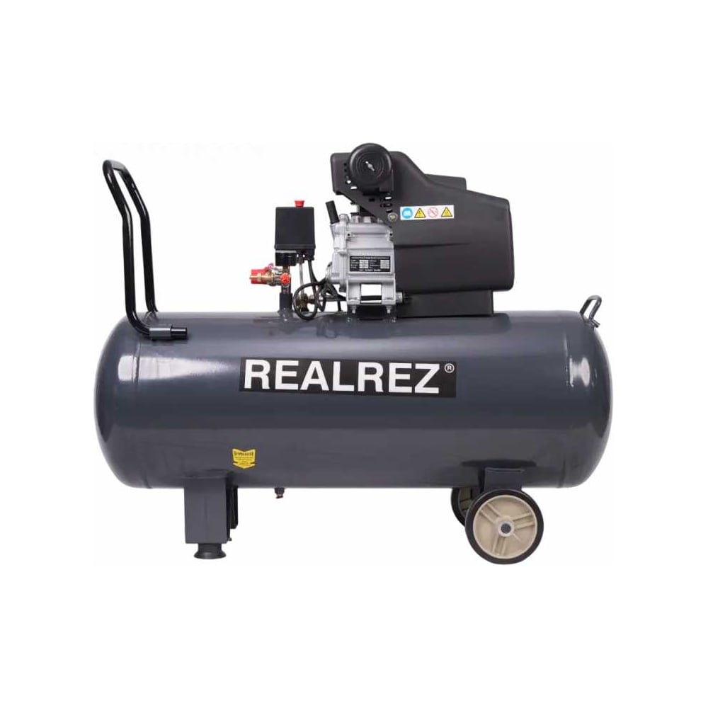 Изображение товара Воздушный компрессор REALREZ RMB-100 с ресивером 100 л