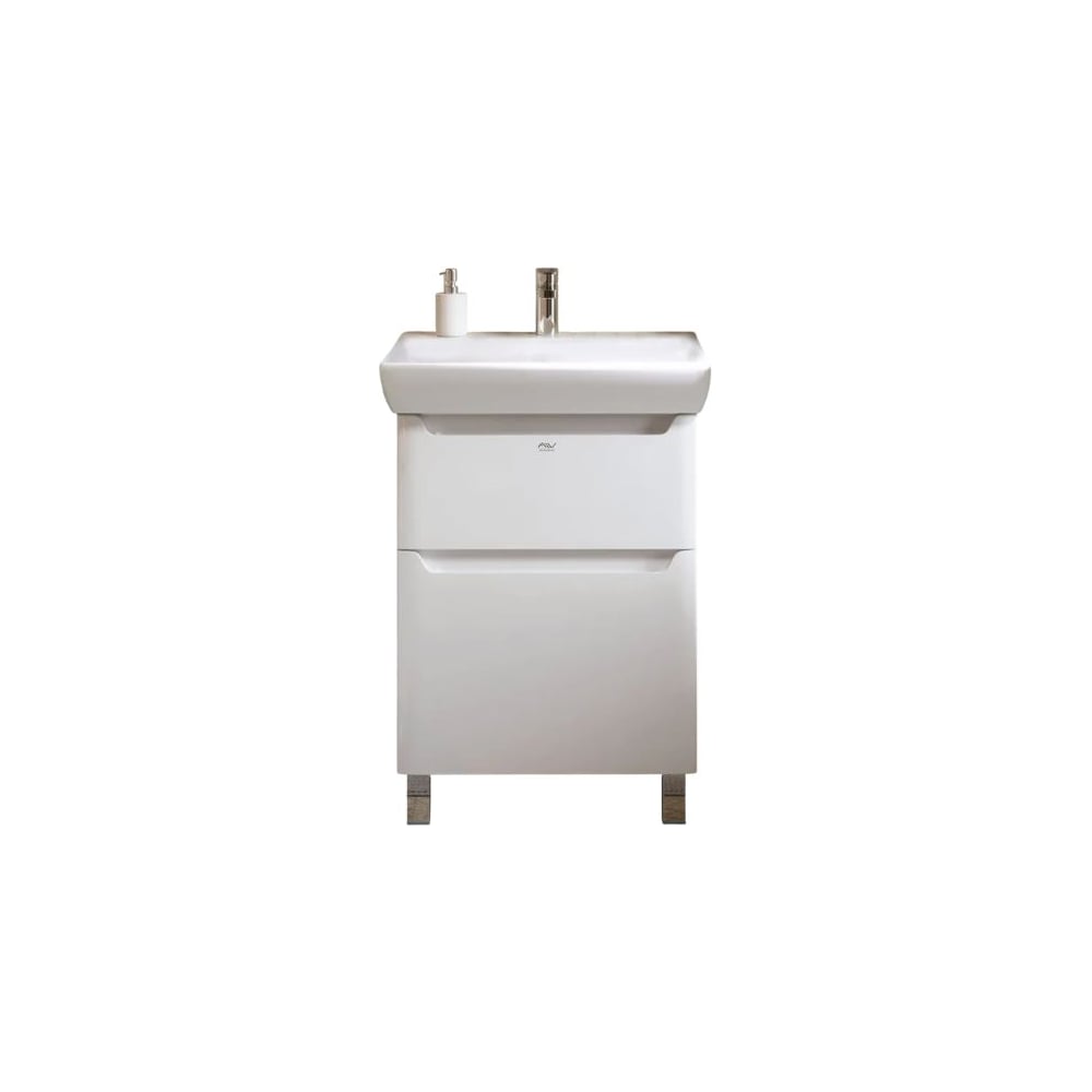 Изображение товара Тумба ALAVANN "Lana 60" (ум. Q60) белый, эмаль ALV0172002