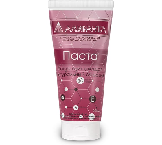 Изображение товара Очищающая паста АЛИРАНТА натуральный абразив, 200мл 20003